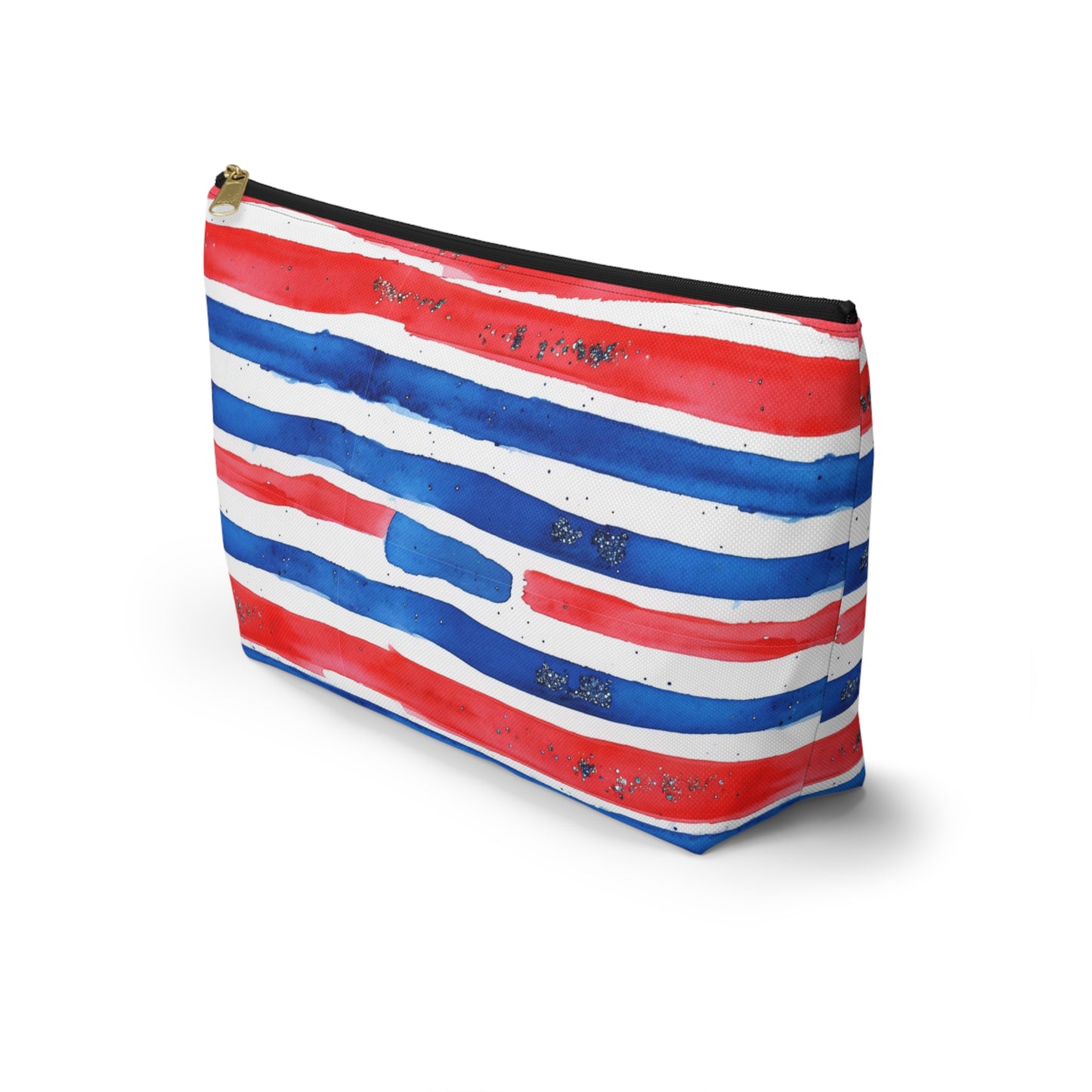 Buffalo Bills Watercolor Striped Accessory Pouch w T-bottom