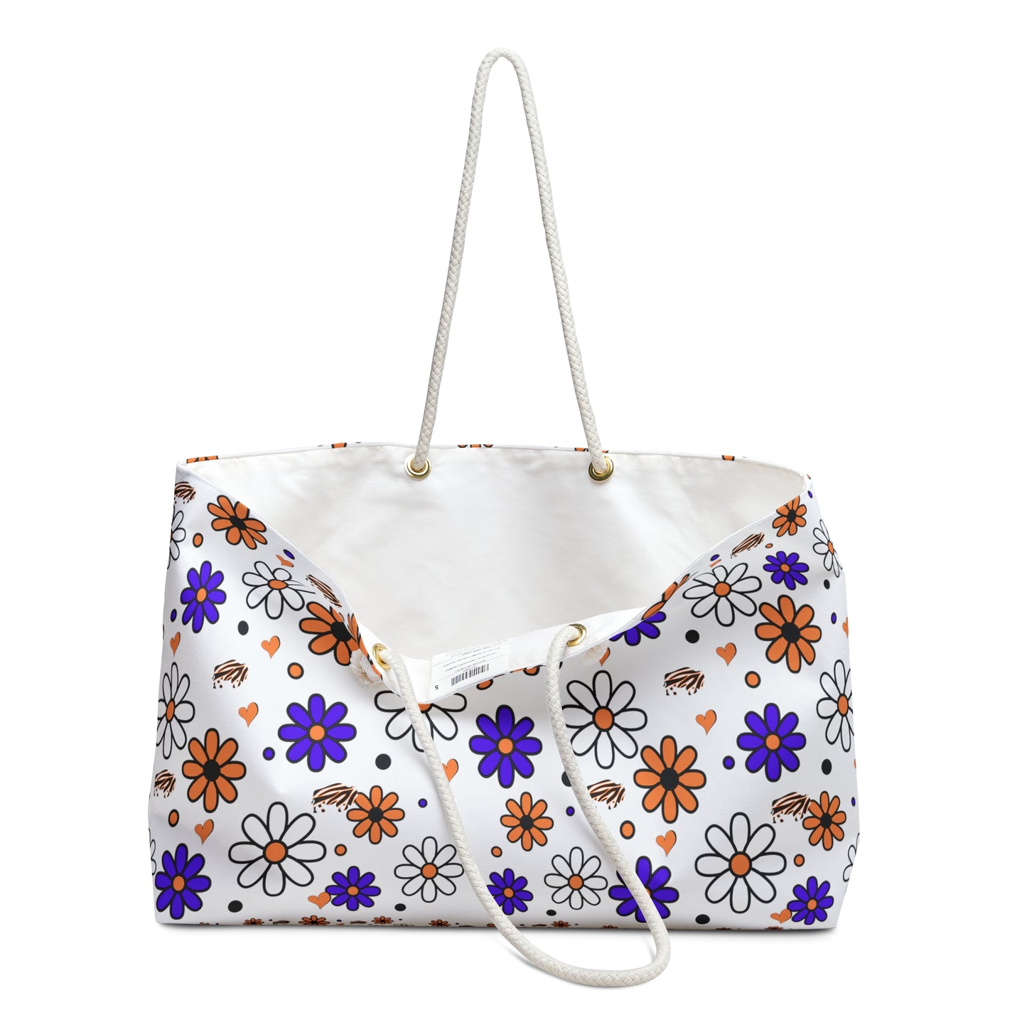 Flower Power Buffalo Bandits Weekender Bag