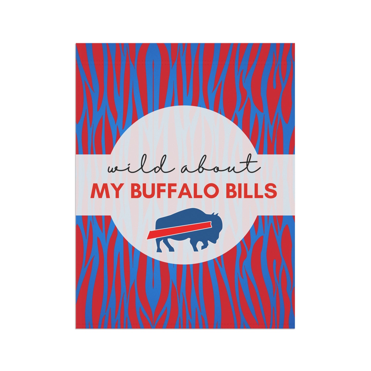Wild About Buffalo Garden Flags Design #7