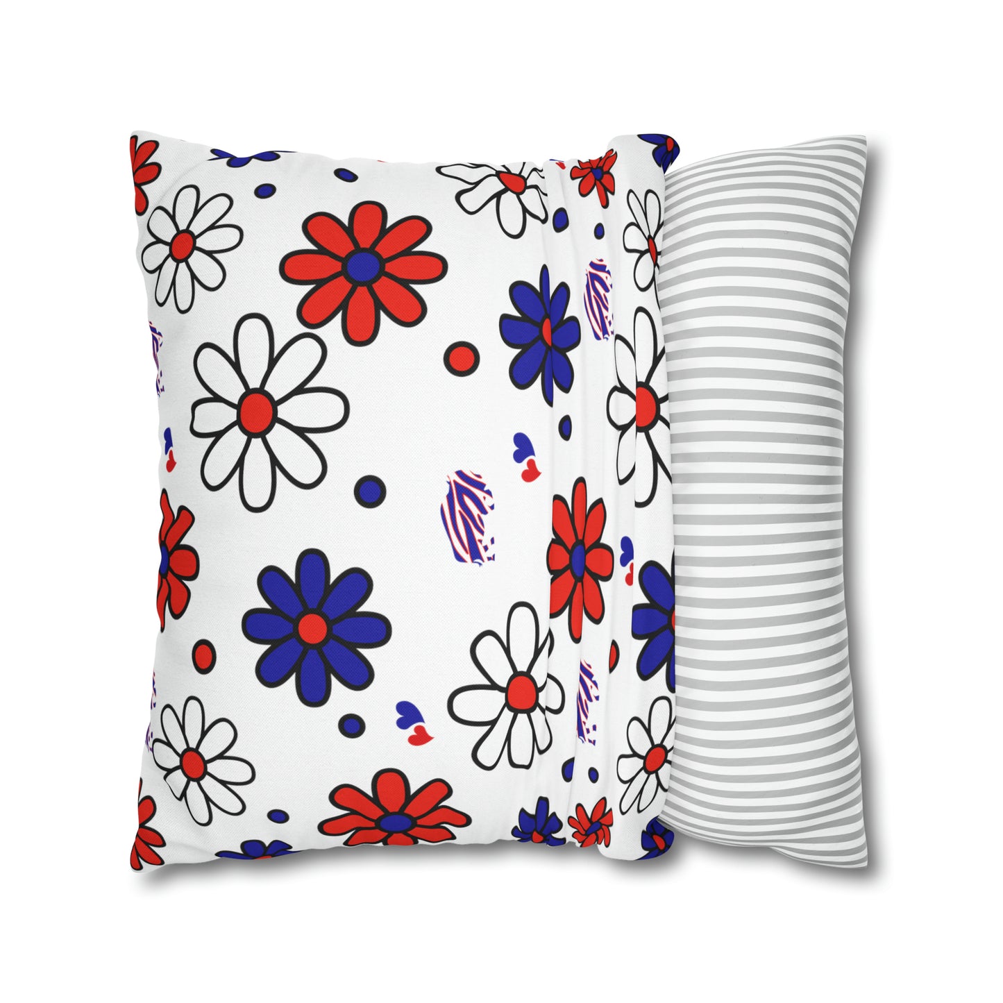 Bills Flower Power Pillow Case