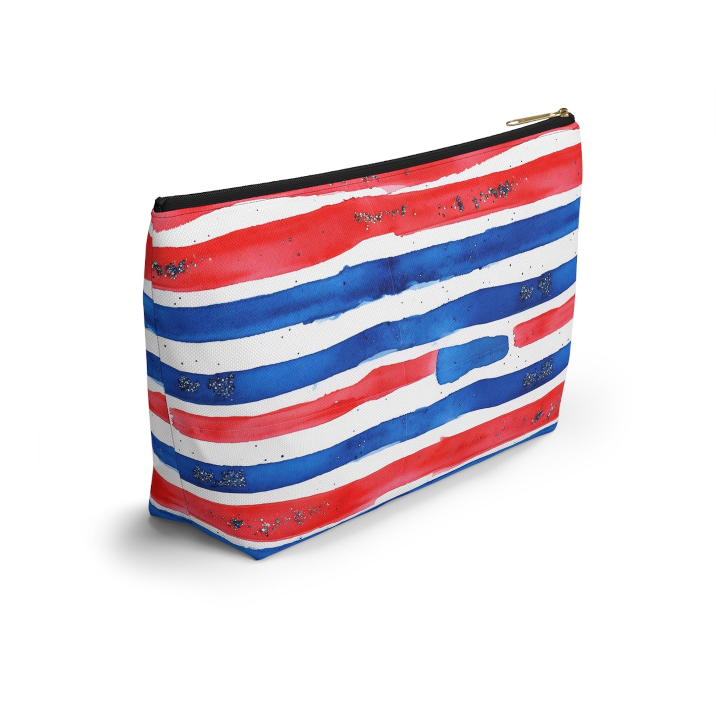 Buffalo Bills Watercolor Striped Accessory Pouch w T-bottom