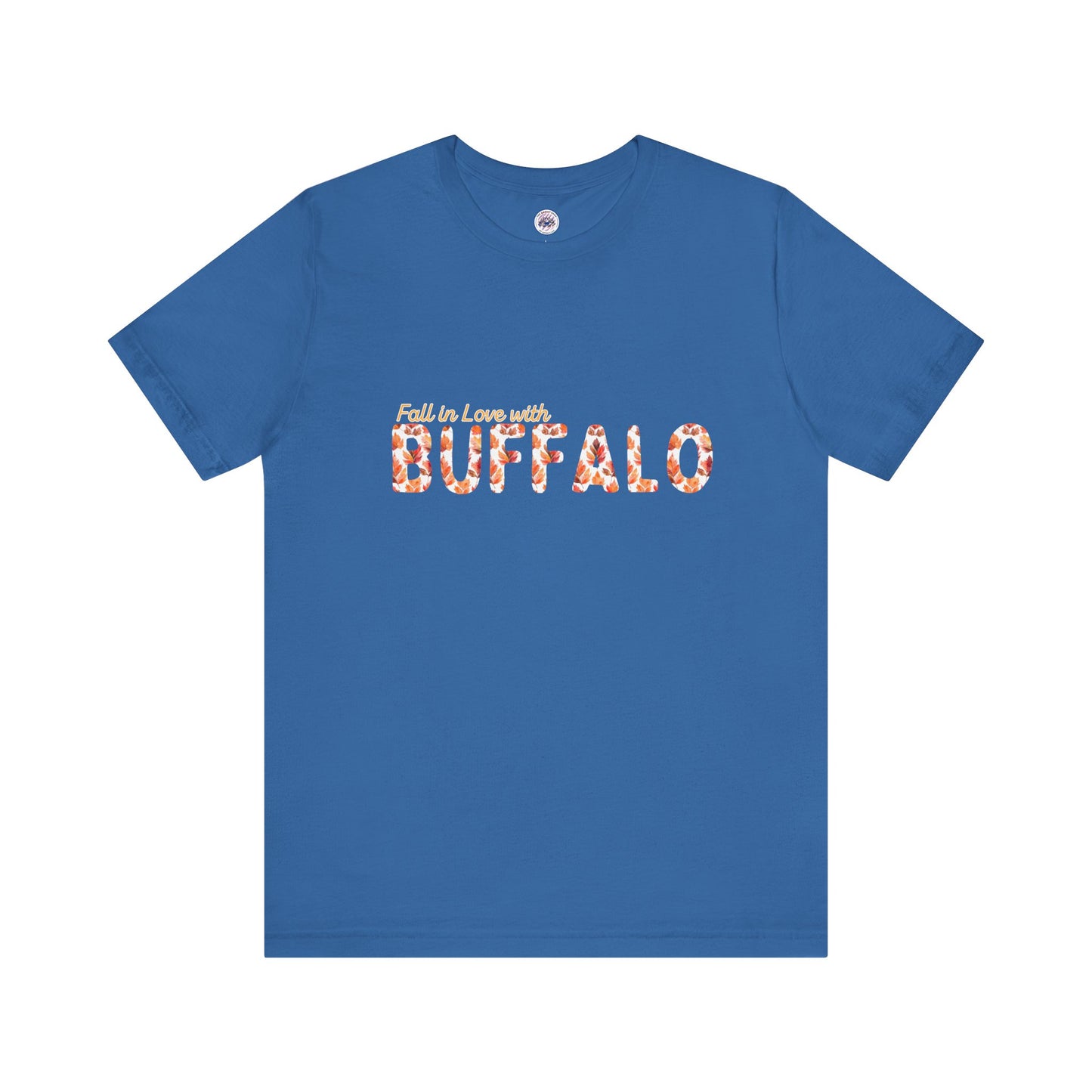 Watercolor Buffalo Leaves T-Shirt (Where else would you rather be...)