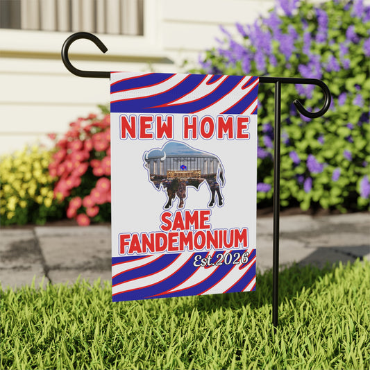 New Football Home 2026 Animal Stripes Garden Flags