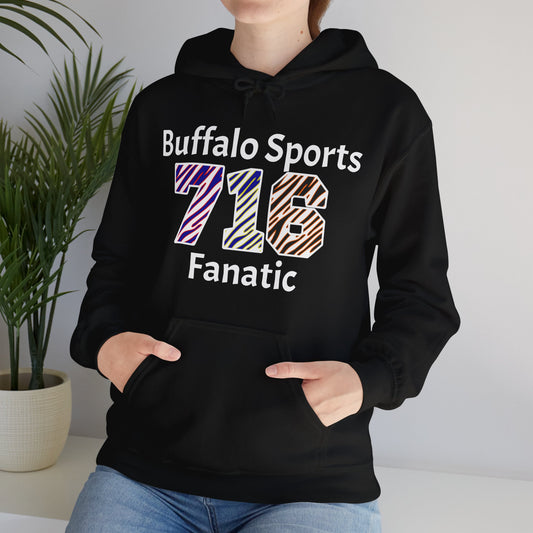 716 Buffalo Sports Fanatic Unisex Heavy Blend™ Hooded Sweatshirt