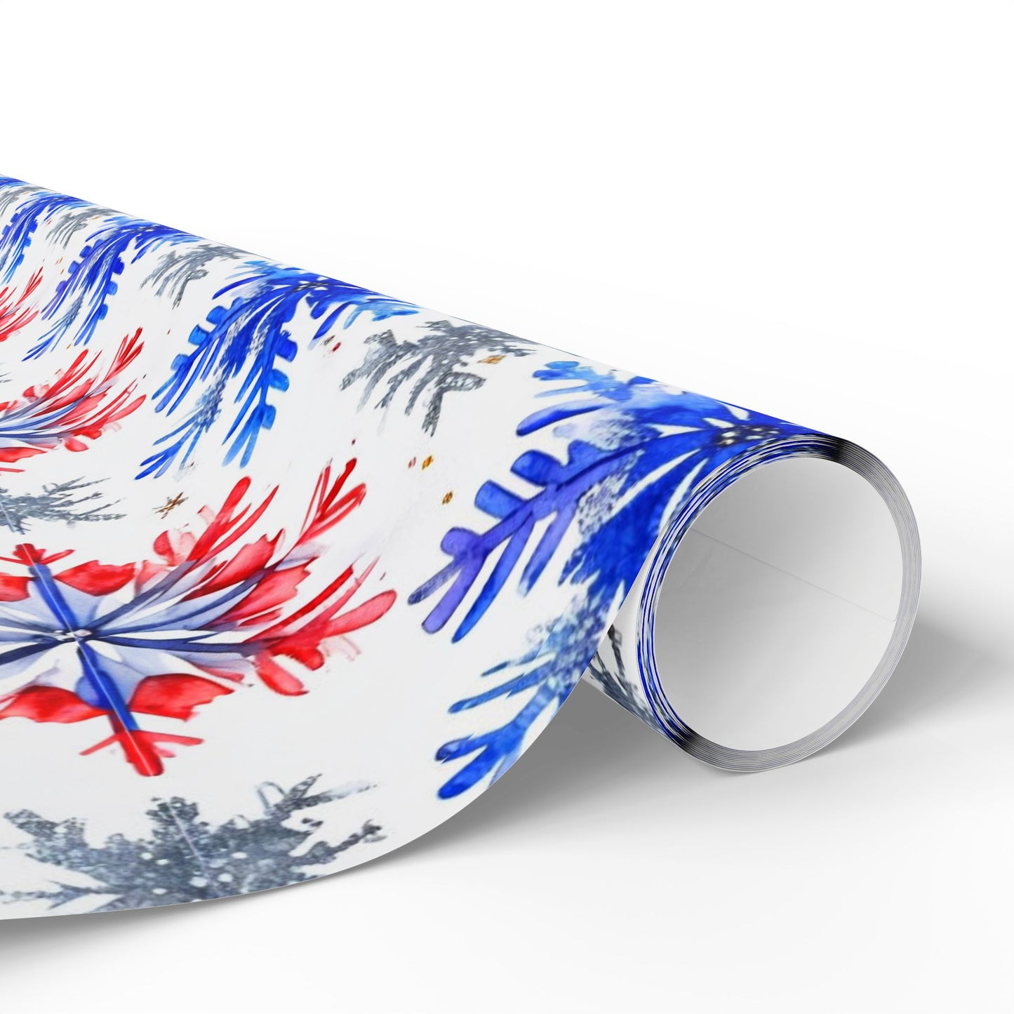 Buffalo Football Snowflake Wrapping Papers