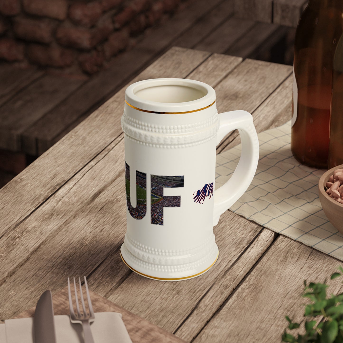 BUF Beer Stein Mug