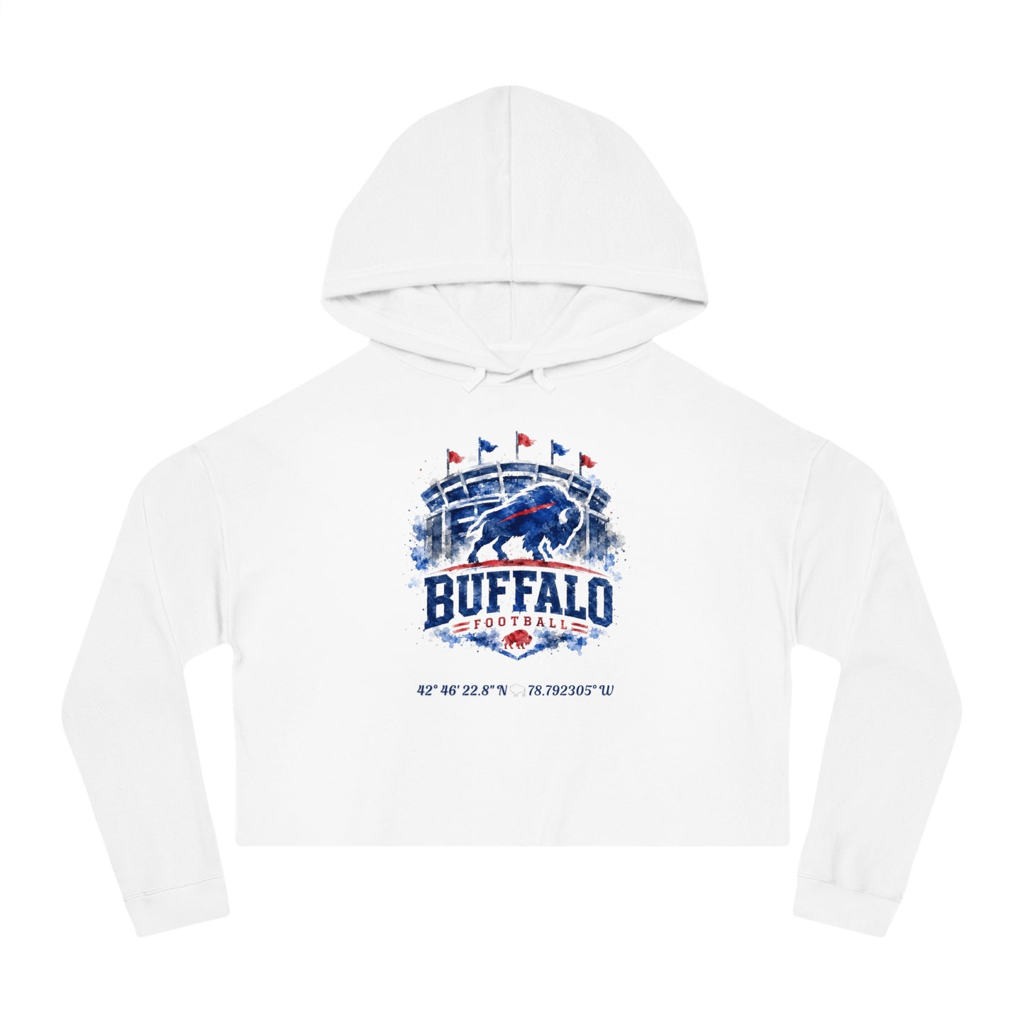 MASTER Women’s  Cropped Hooded Sweatshirt