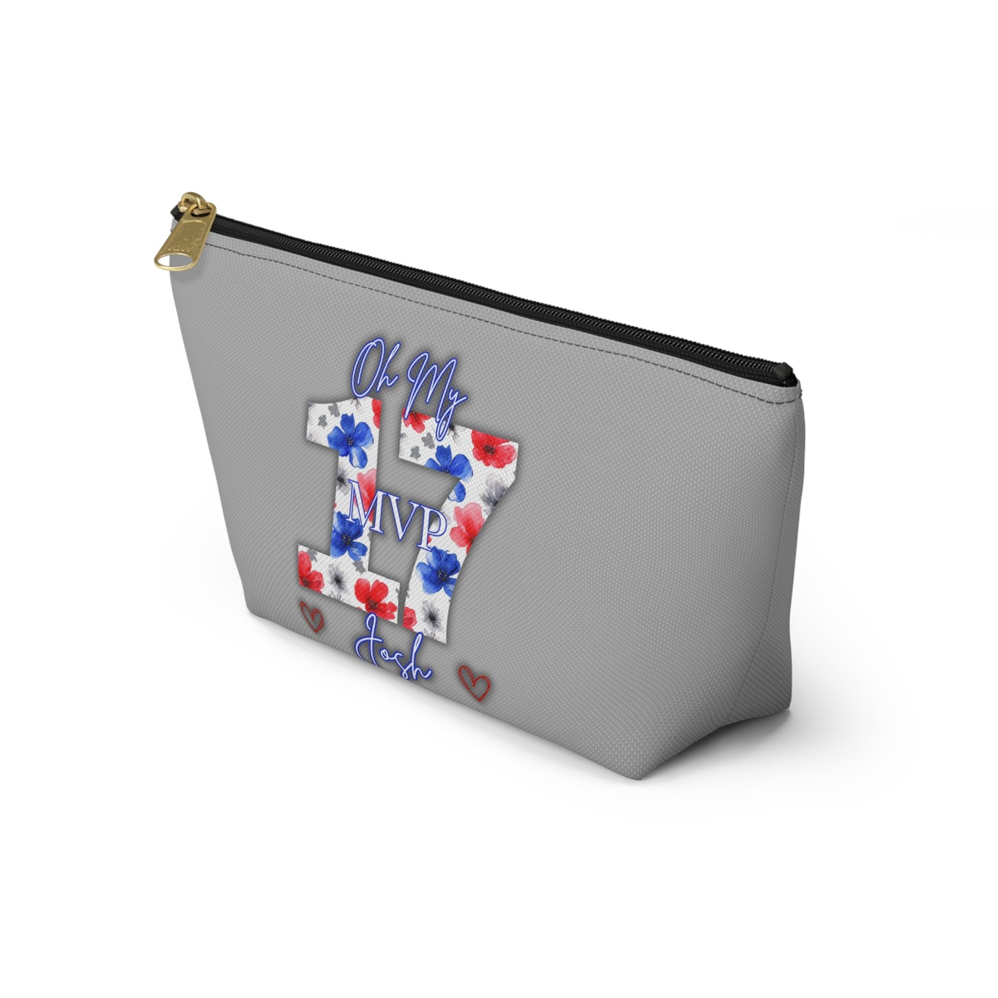 Oh My Josh Buffalo Football Retro Accessory Pouch w T-bottom