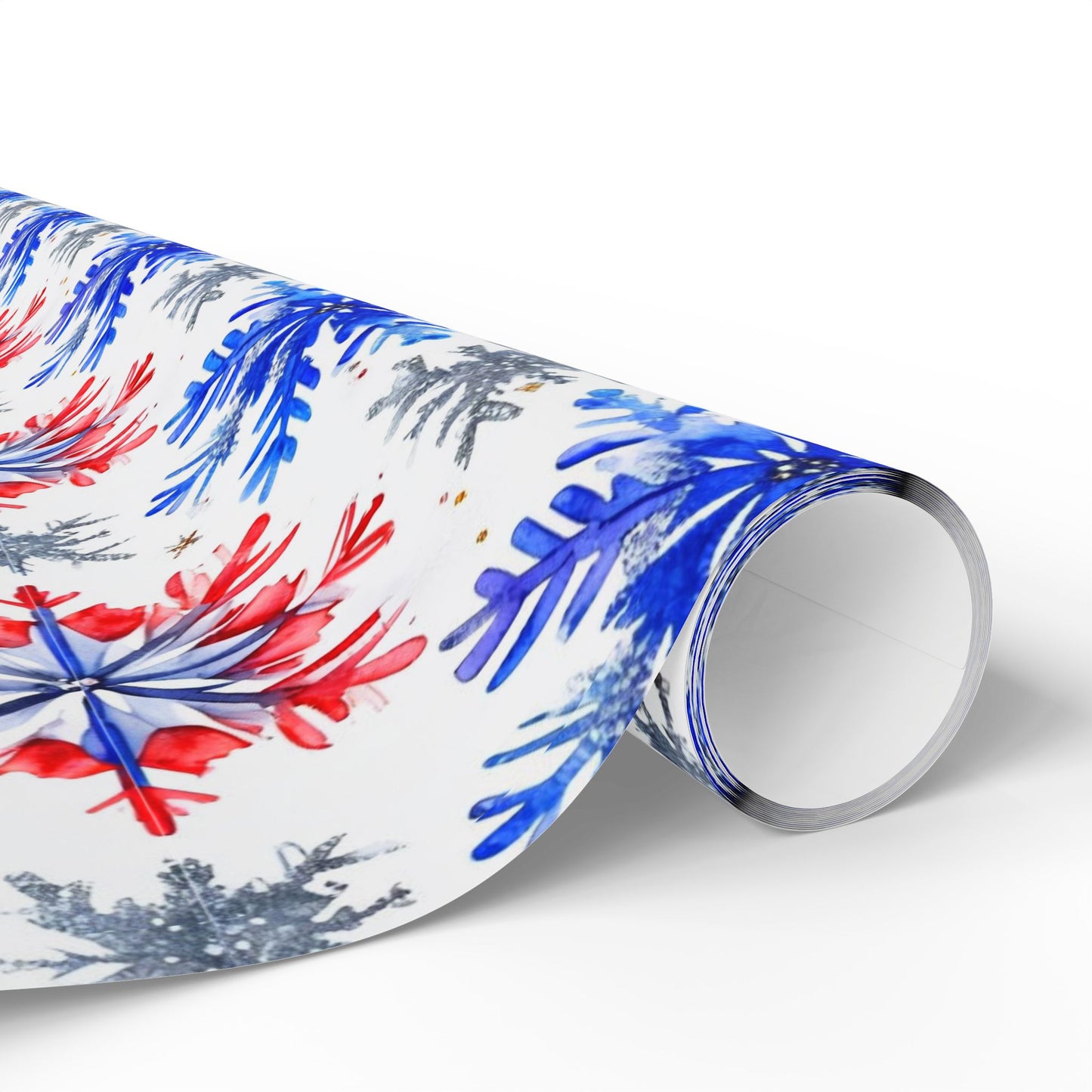 Buffalo Football Snowflake Wrapping Papers