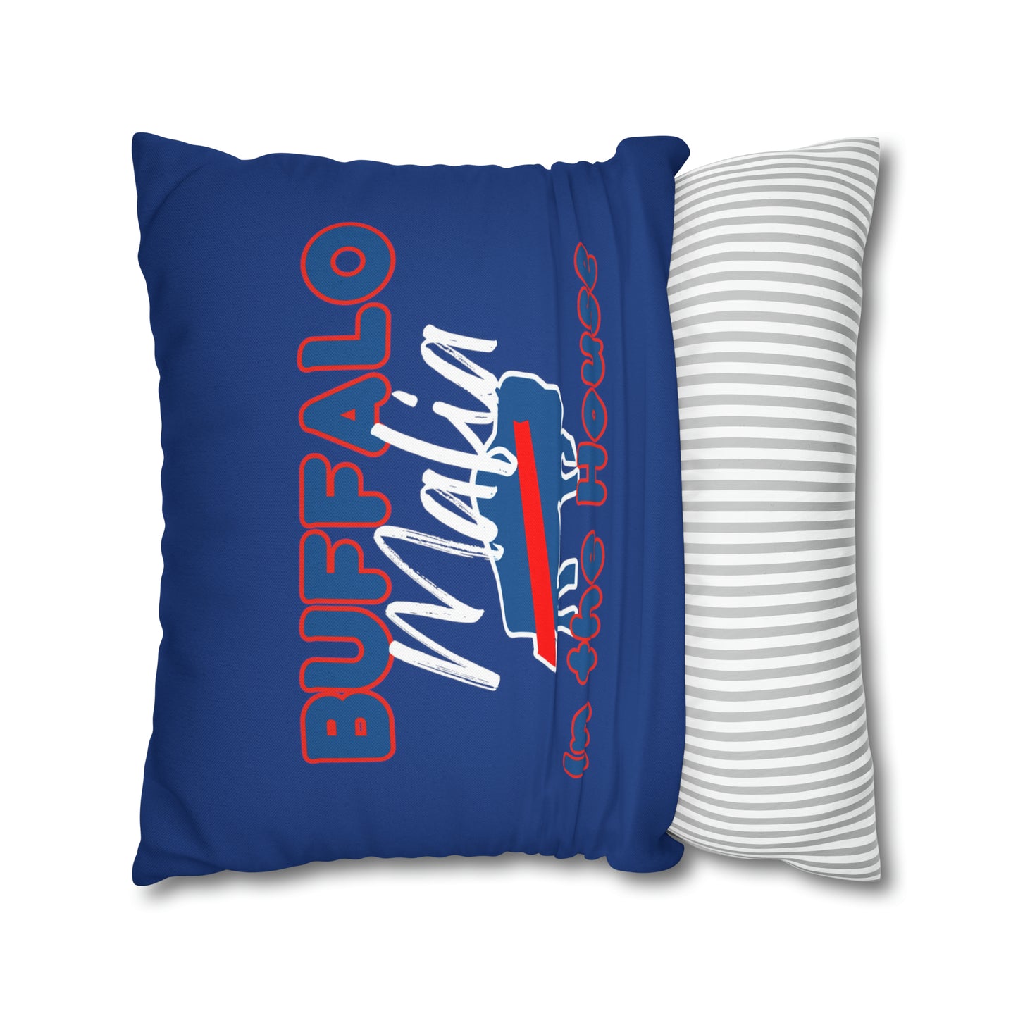 Buffalo Mafia Spun Polyester Square Pillow Case