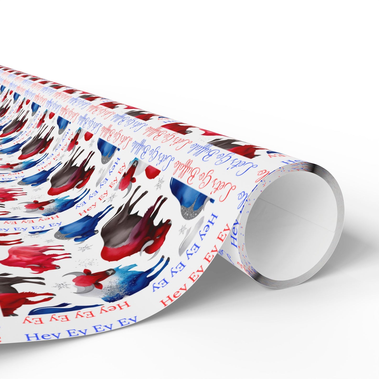 Buffalo Stampede Wrapping Paper