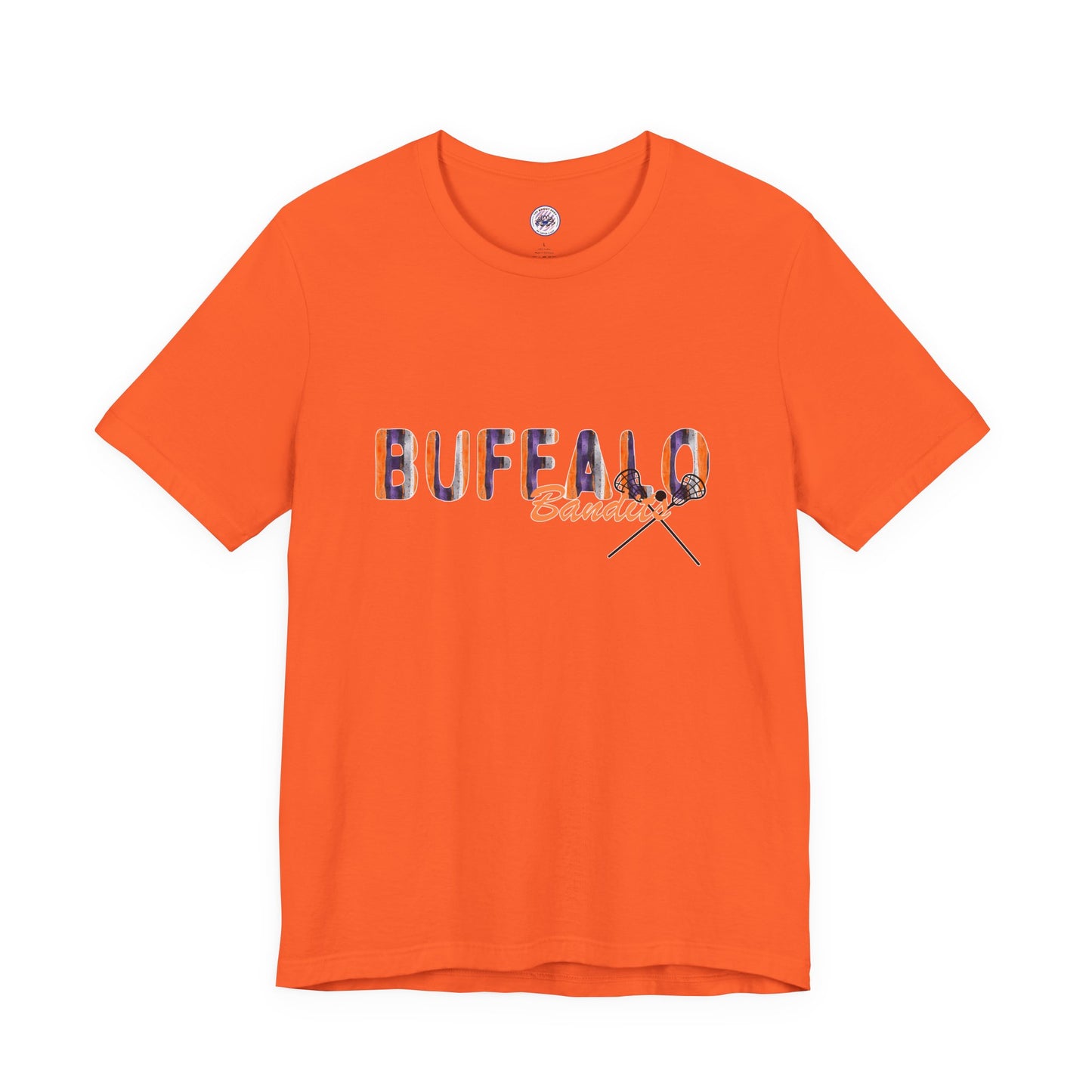 Bandits Watercolor Buffalo Unisex Short Sleeve Tee