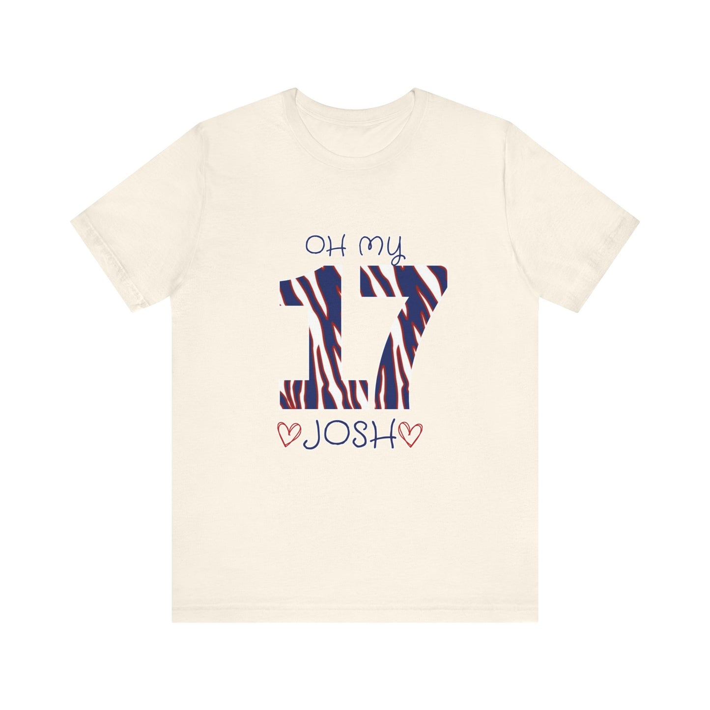 "Oh My Josh" Unisex Jersey Short Sleeve Tee