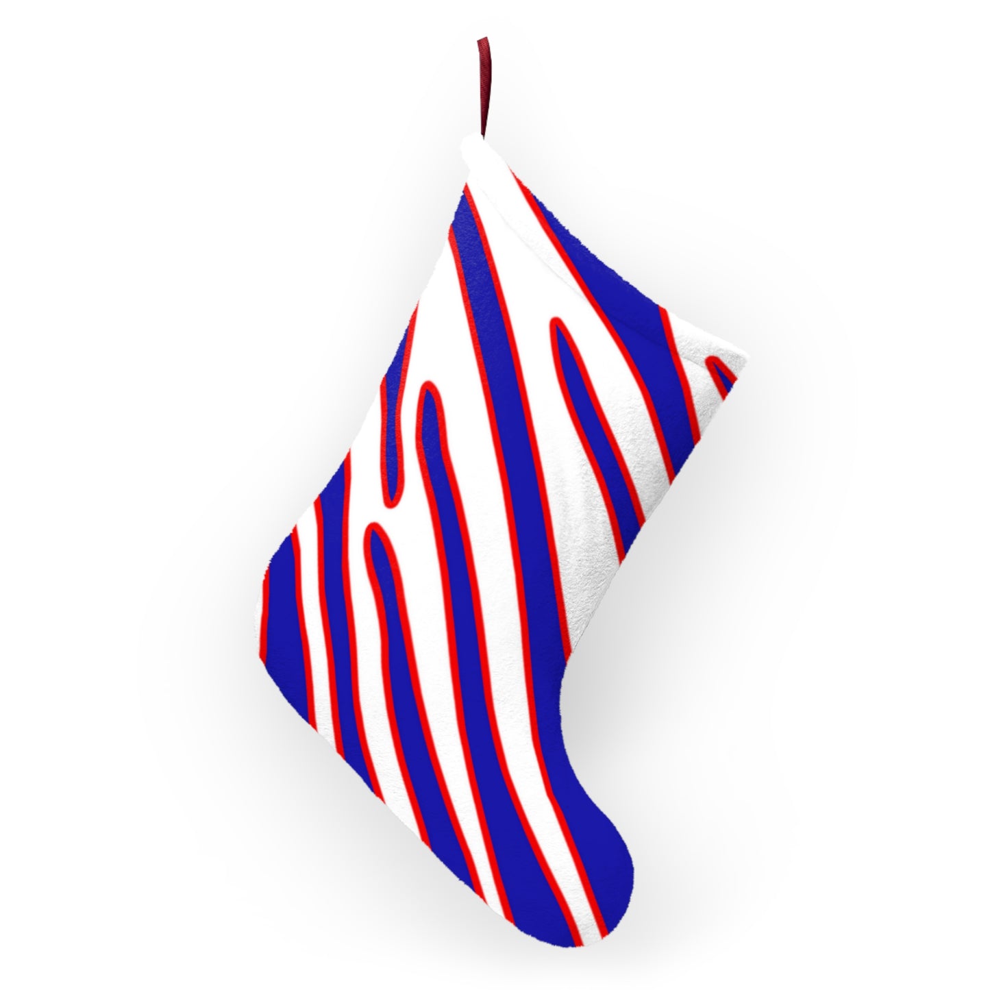 Oversized Bills Zubaz Christmas Stockings