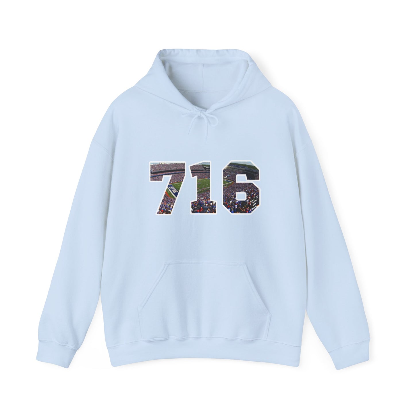 716 Buffalo Bills Stadium Unisex Heavy Blend™ Hooded Sweatshirt