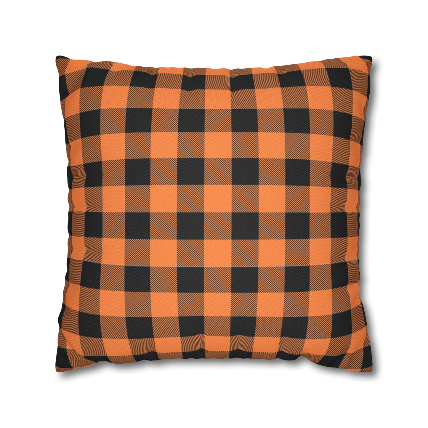 Bandits Buffalo Plaid Spun Polyester Square Pillow Case