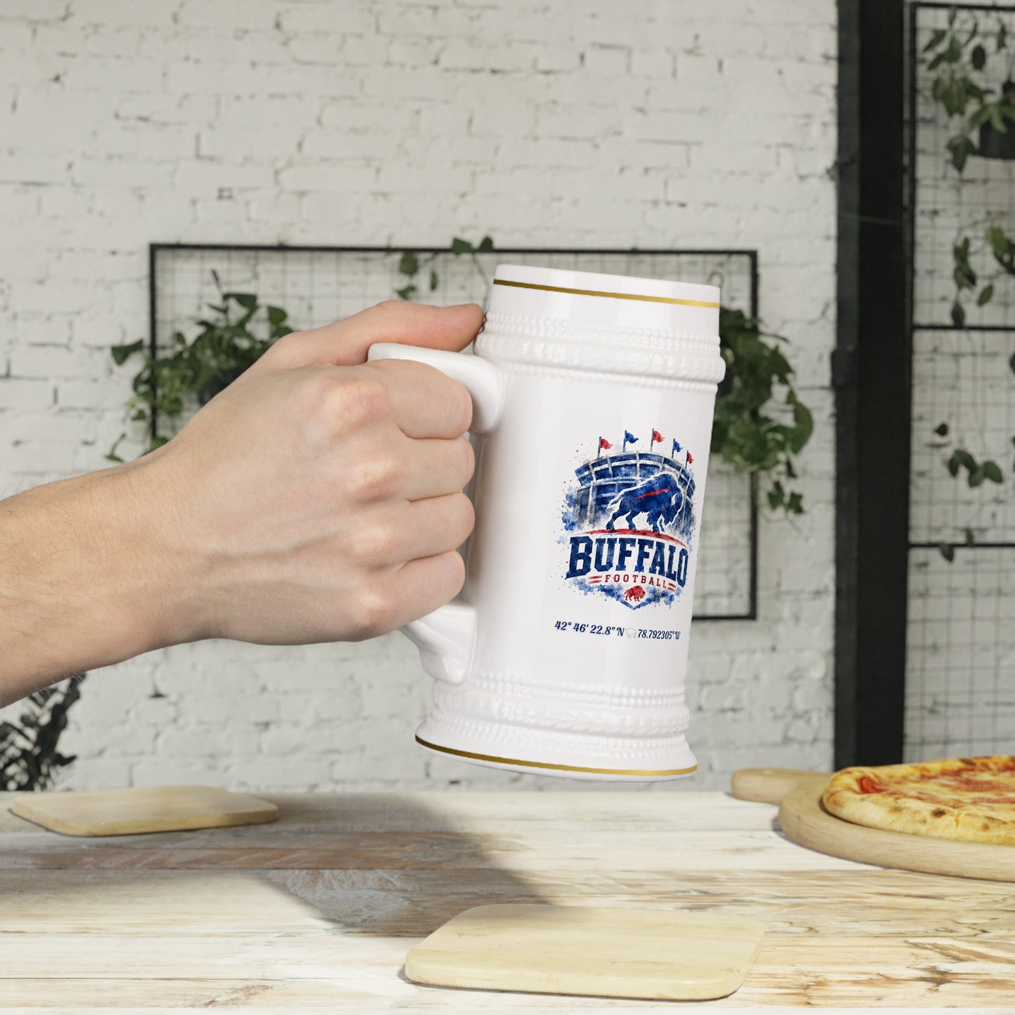 New Stadium Beer Stein Mug