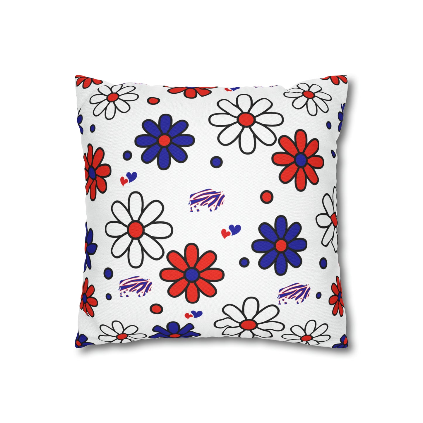 Bills Flower Power Pillow Case