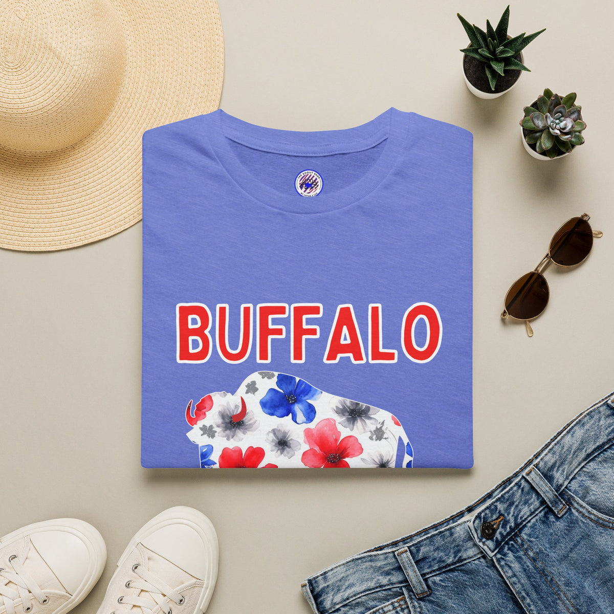 Buffalo Football Unisex Softstyle T-Shirt