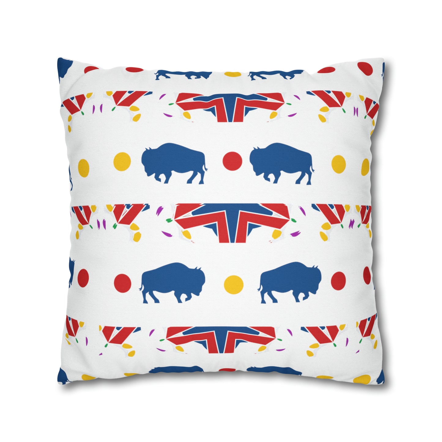 Buffalo Sports Fan Pillow Case