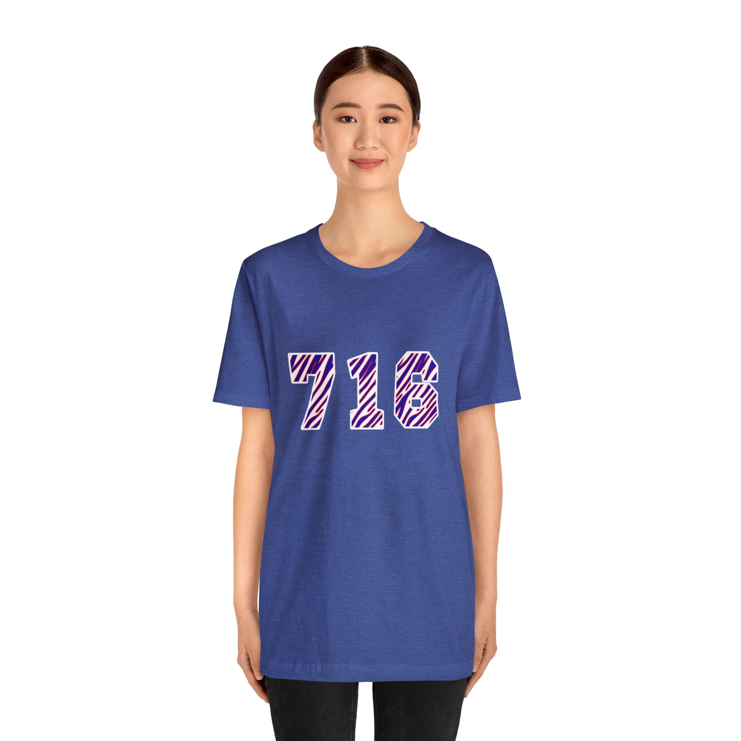 716 Buffalo Bills Zubaz Print T-Shirt