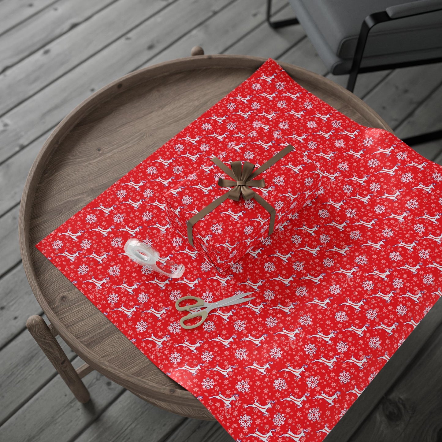 Red Billsmas Wrapping Paper