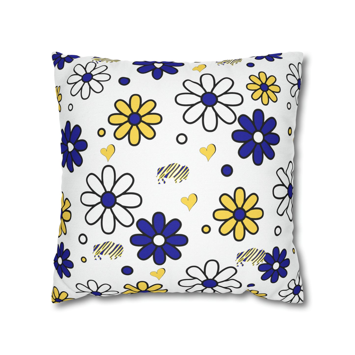 Sabres Flower Power Pillow Case