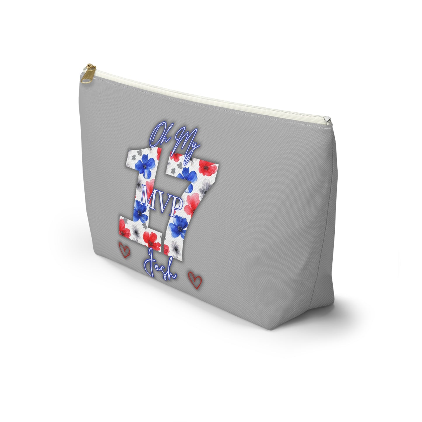 Oh My Josh Buffalo Football Retro Accessory Pouch w T-bottom