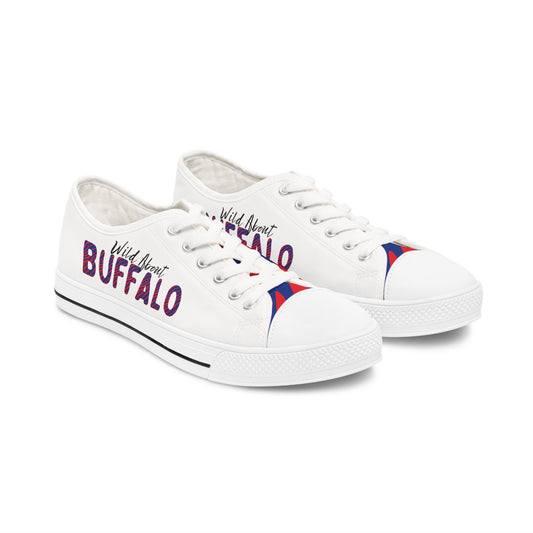 "Wild About Buffalo" V2 Women's Low Top Sneakers