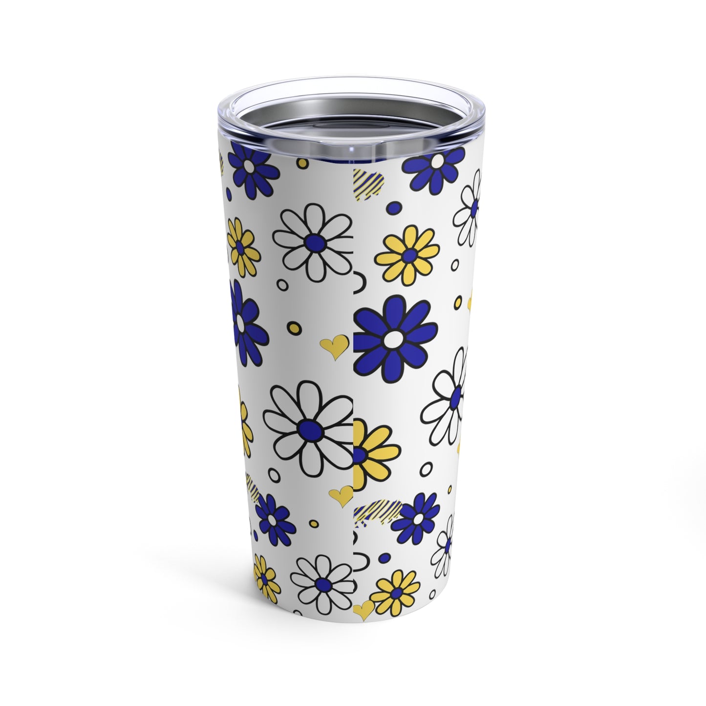 Sabres Flower Power Tumbler 20oz