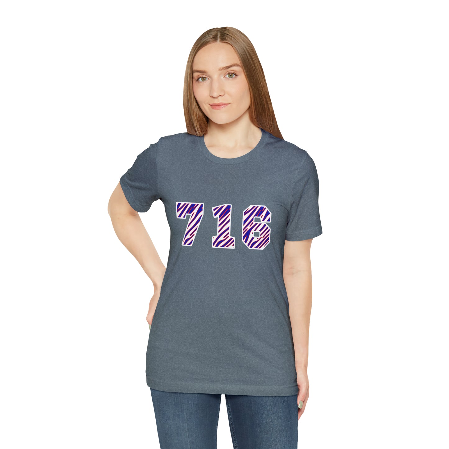 716 Buffalo Bills Zubaz Print T-Shirt