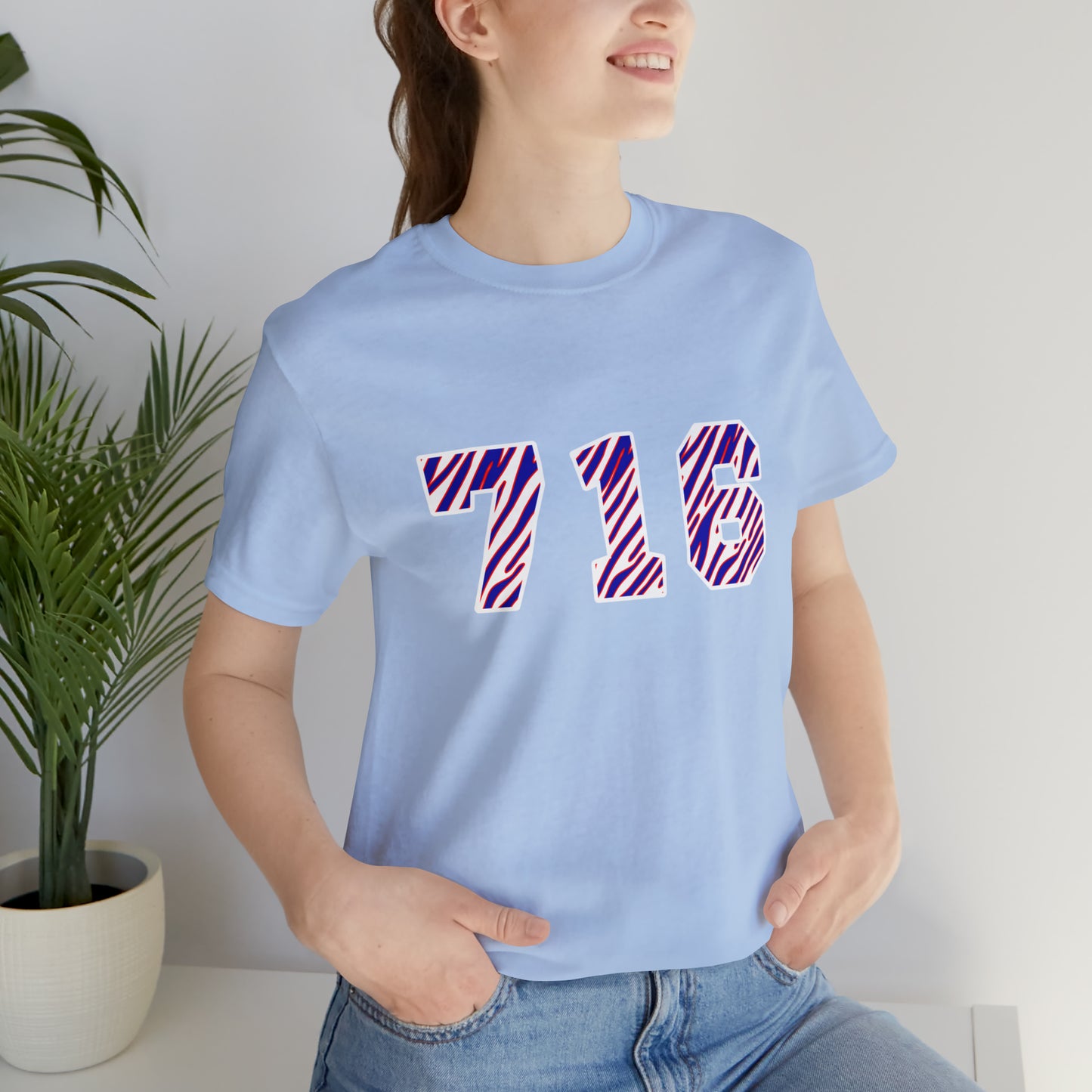 716 Buffalo Bills Zubaz Print T-Shirt