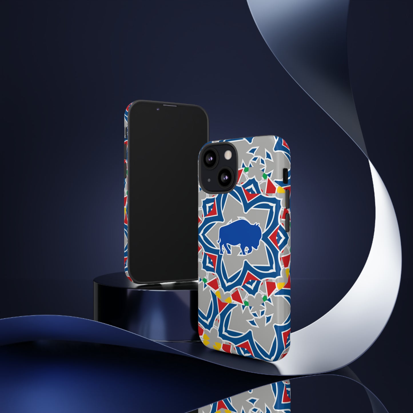 Buffalo Mash Up Design Tough Phone Cases