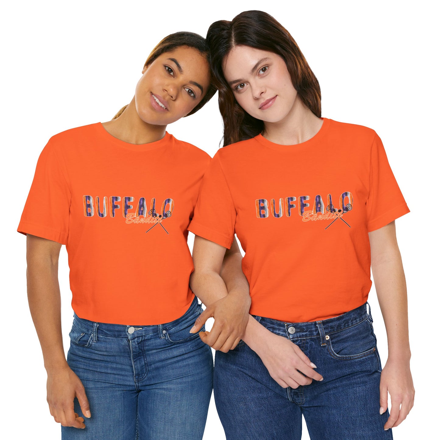 Bandits Watercolor Buffalo Unisex Short Sleeve Tee