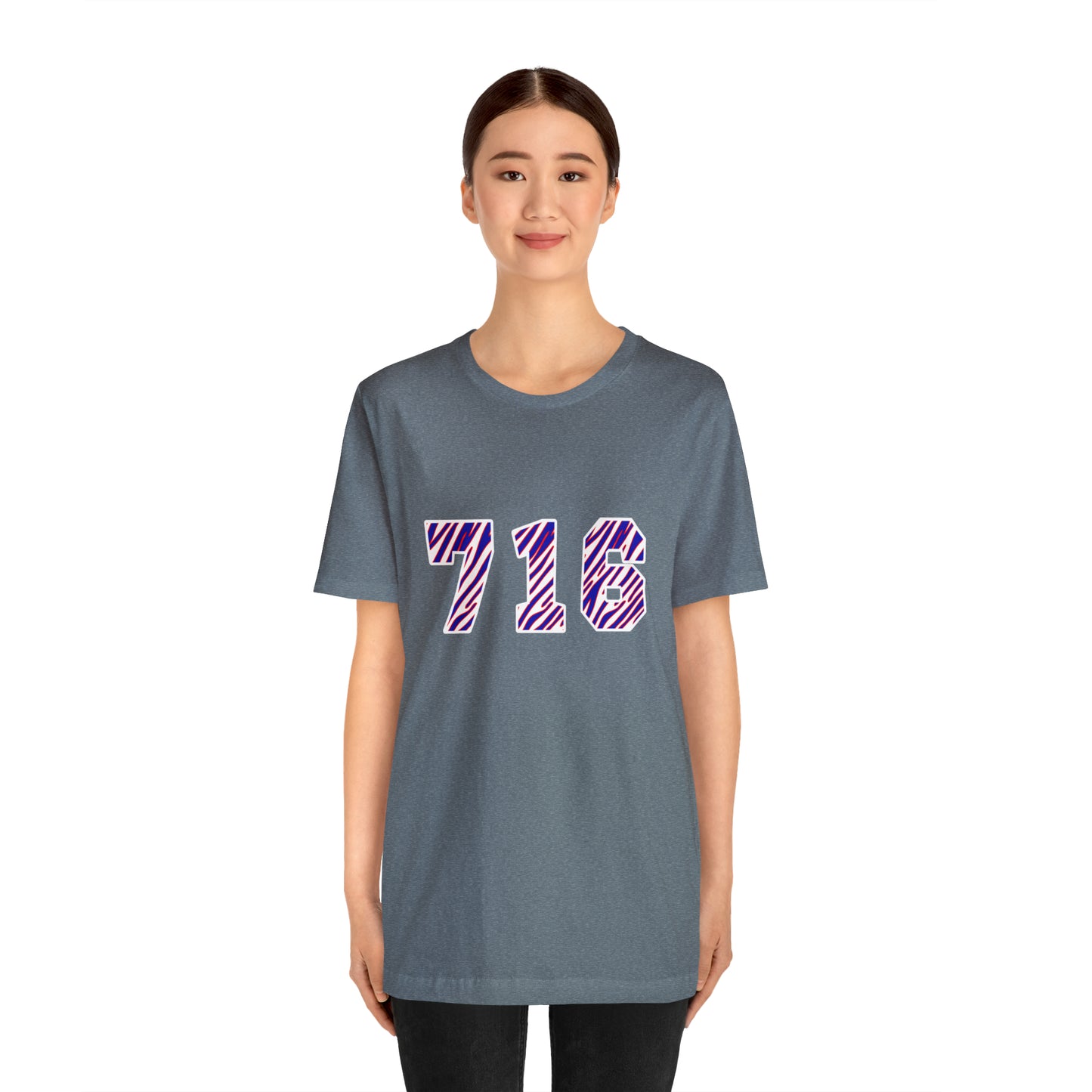 716 Buffalo Bills Zubaz Print T-Shirt