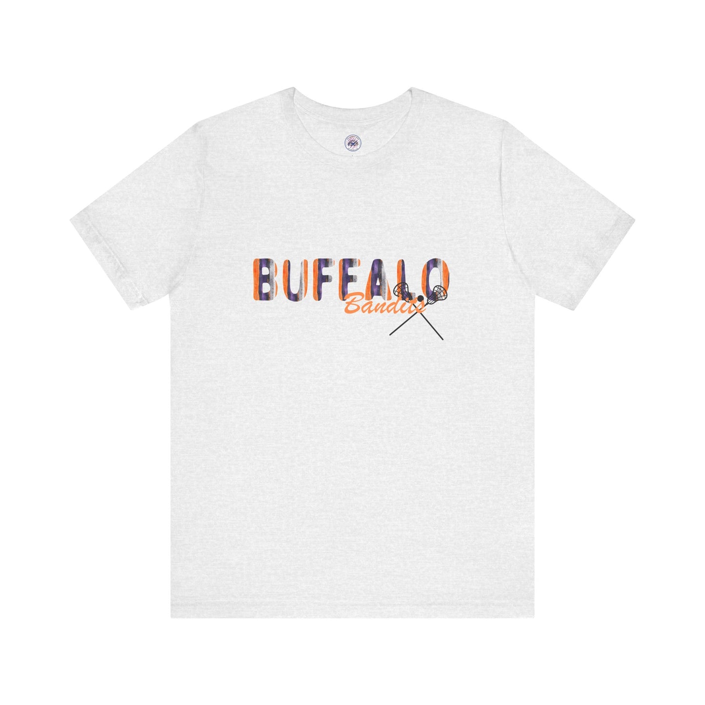 Bandits Watercolor Buffalo Unisex Short Sleeve Tee