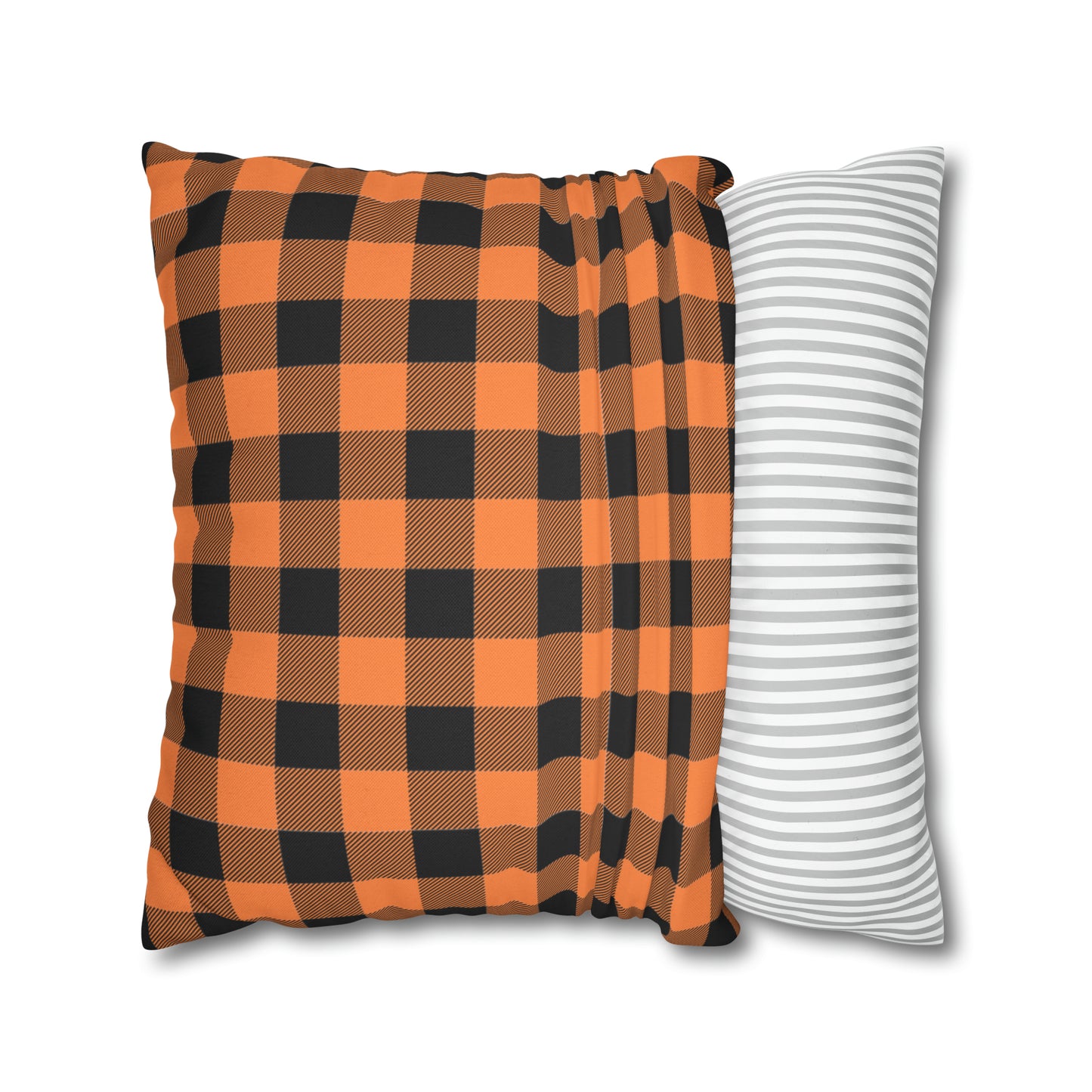 Bandits Buffalo Plaid Spun Polyester Square Pillow Case