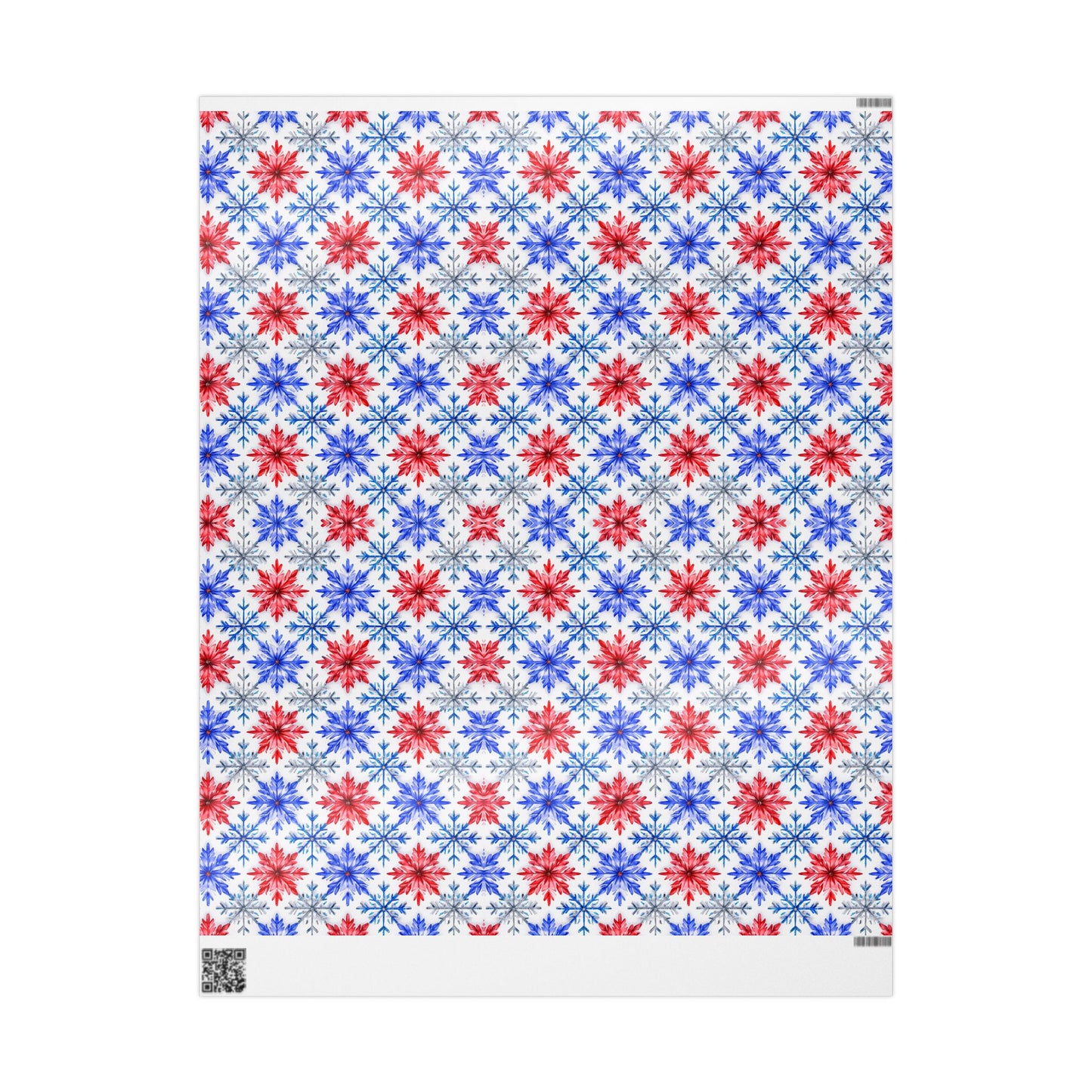 Bills Snowflake Wrapping Papers