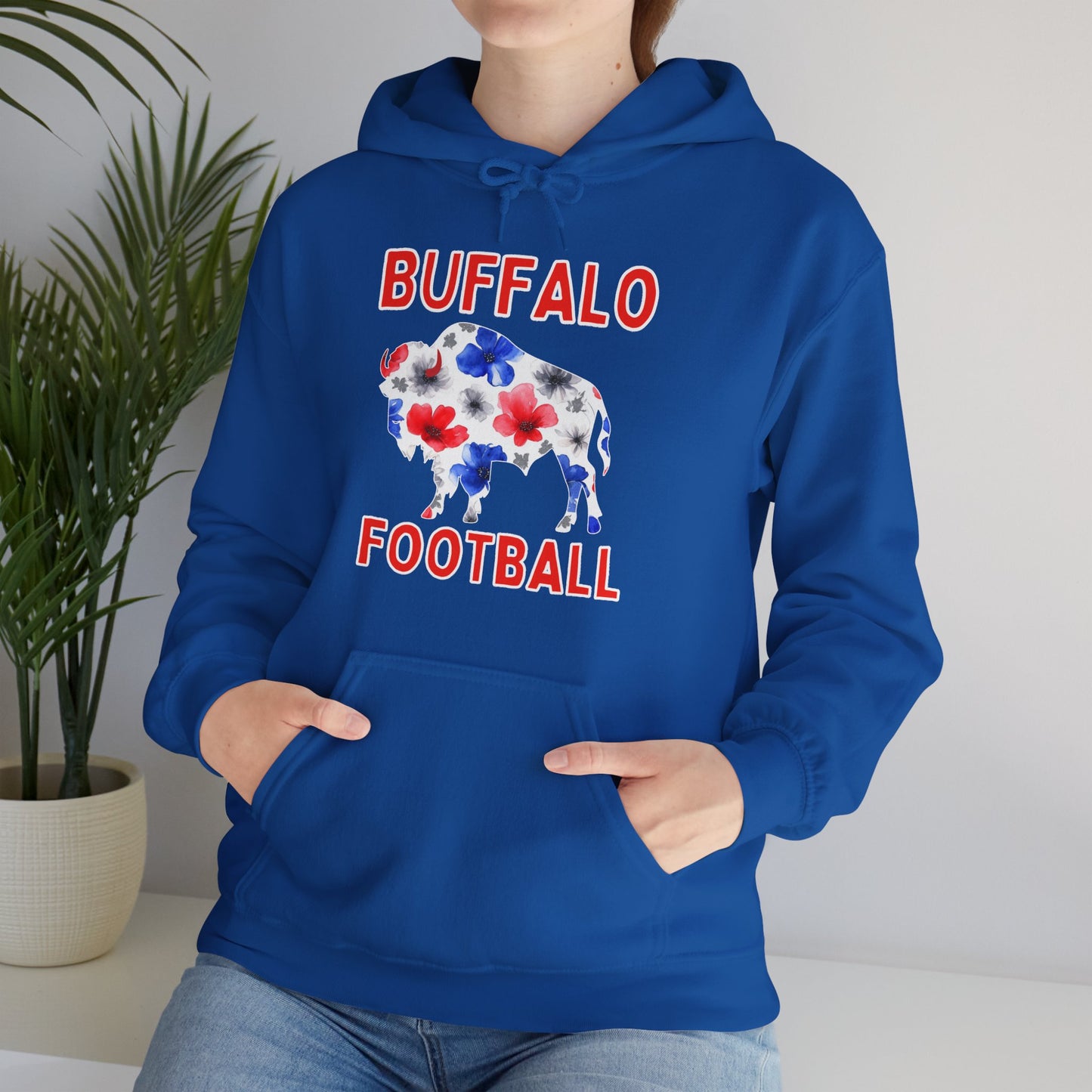716 Buffalo Sports Fanatic Unisex Heavy Blend™ Hooded Sweatshirt
