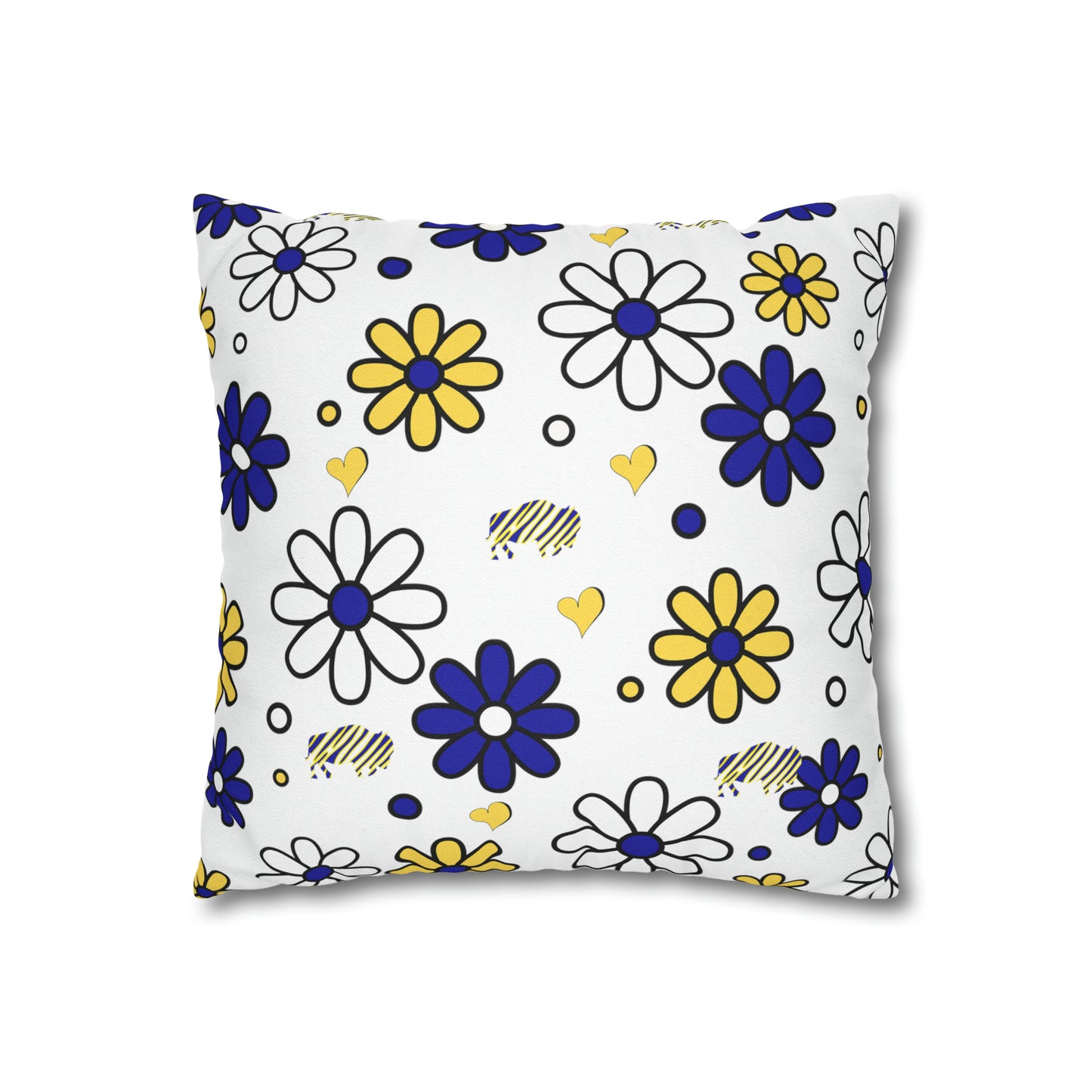 Sabres Flower Power Pillow Case