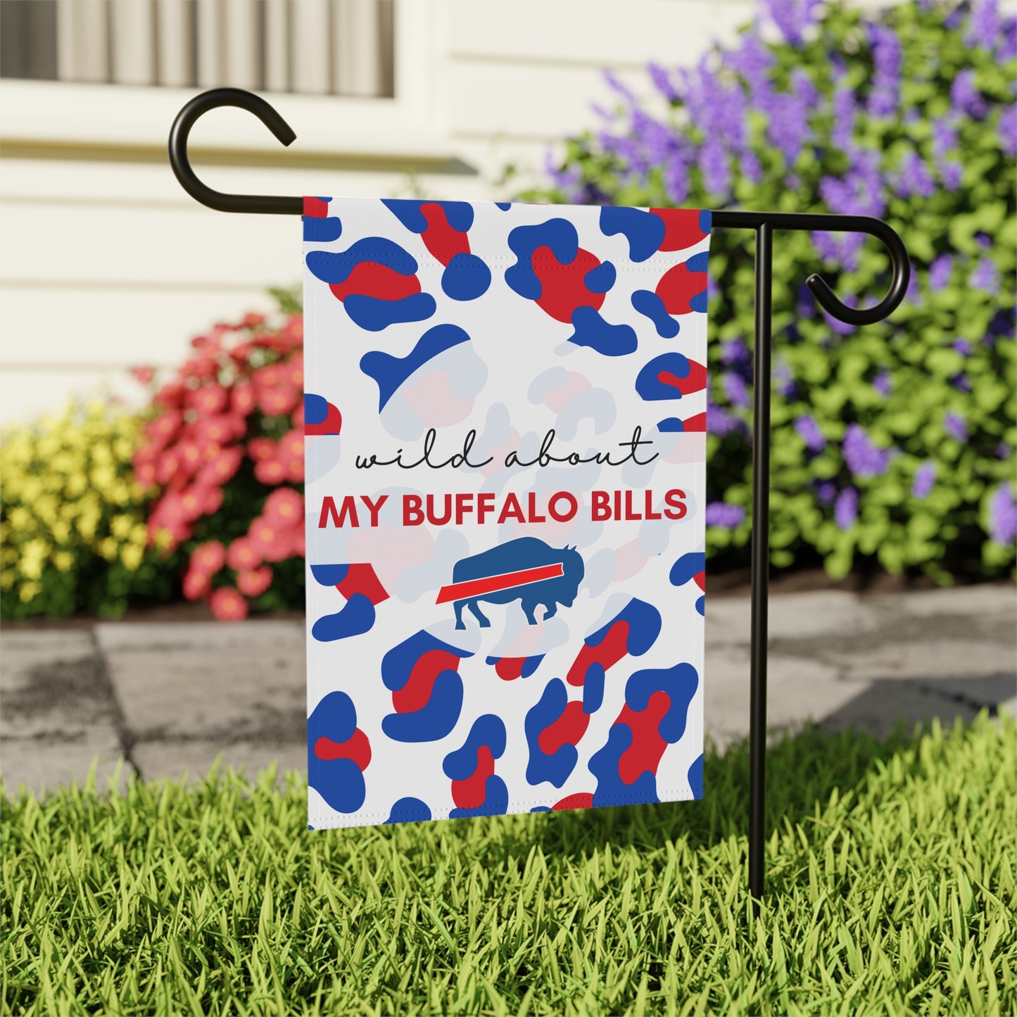 Wild About Buffalo Garden Flags Design #5