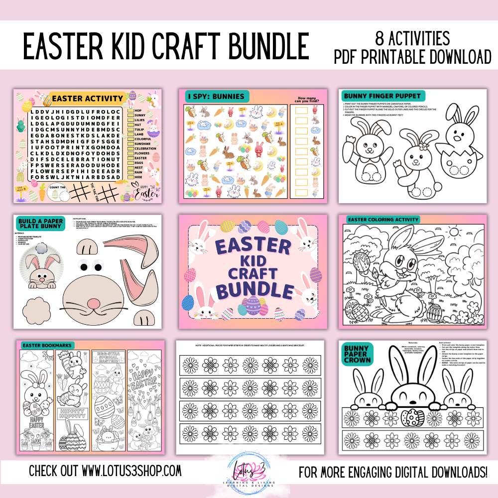 Easter Activities Collection ~ Over 75 Pages