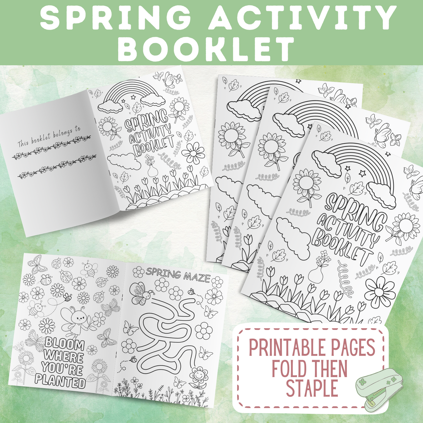 Spring Activity Booklet