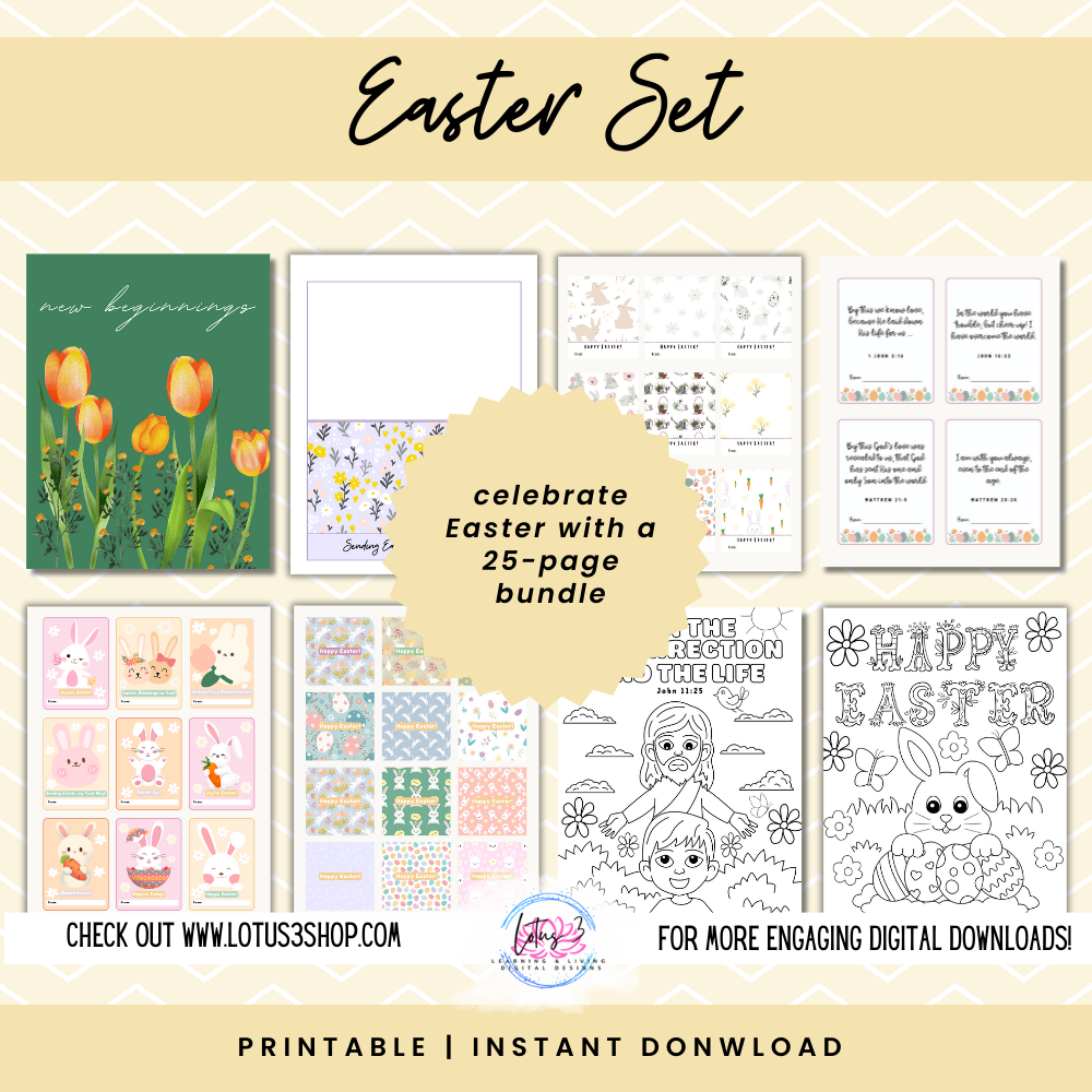 Easter Activities Collection ~ Over 75 Pages