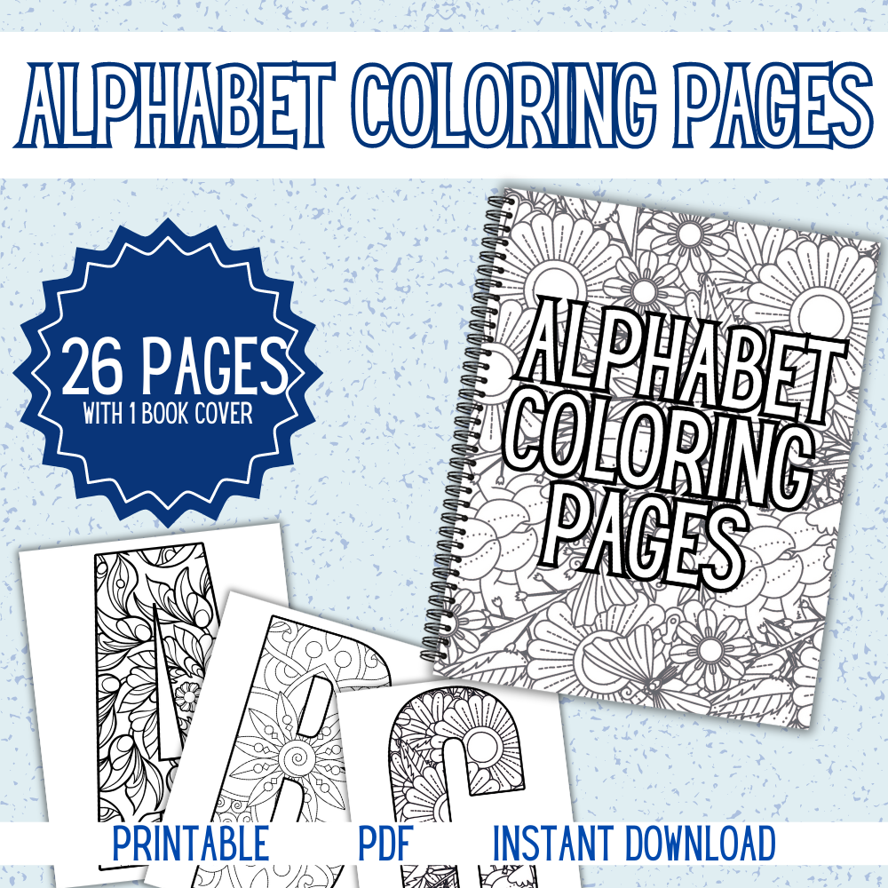 Alphabet Coloring Book