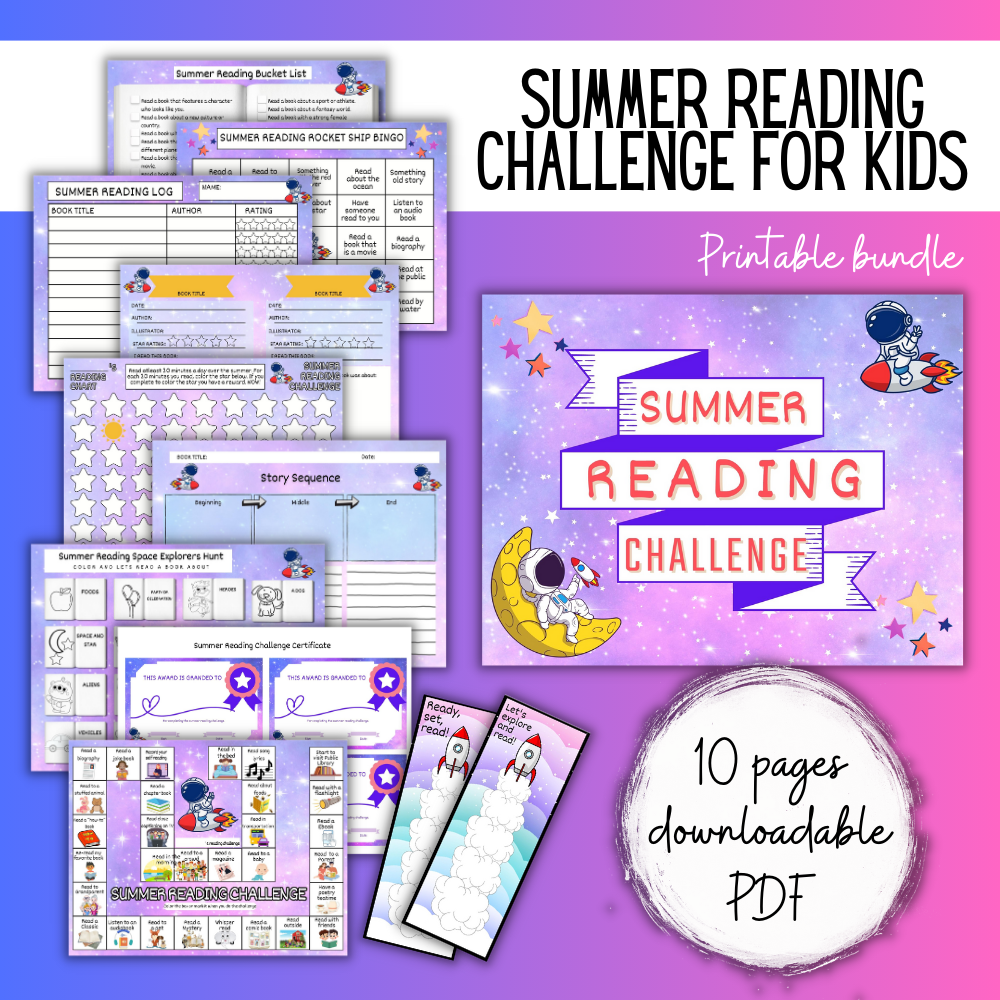 Summer Reading Challenge _ Space Theme