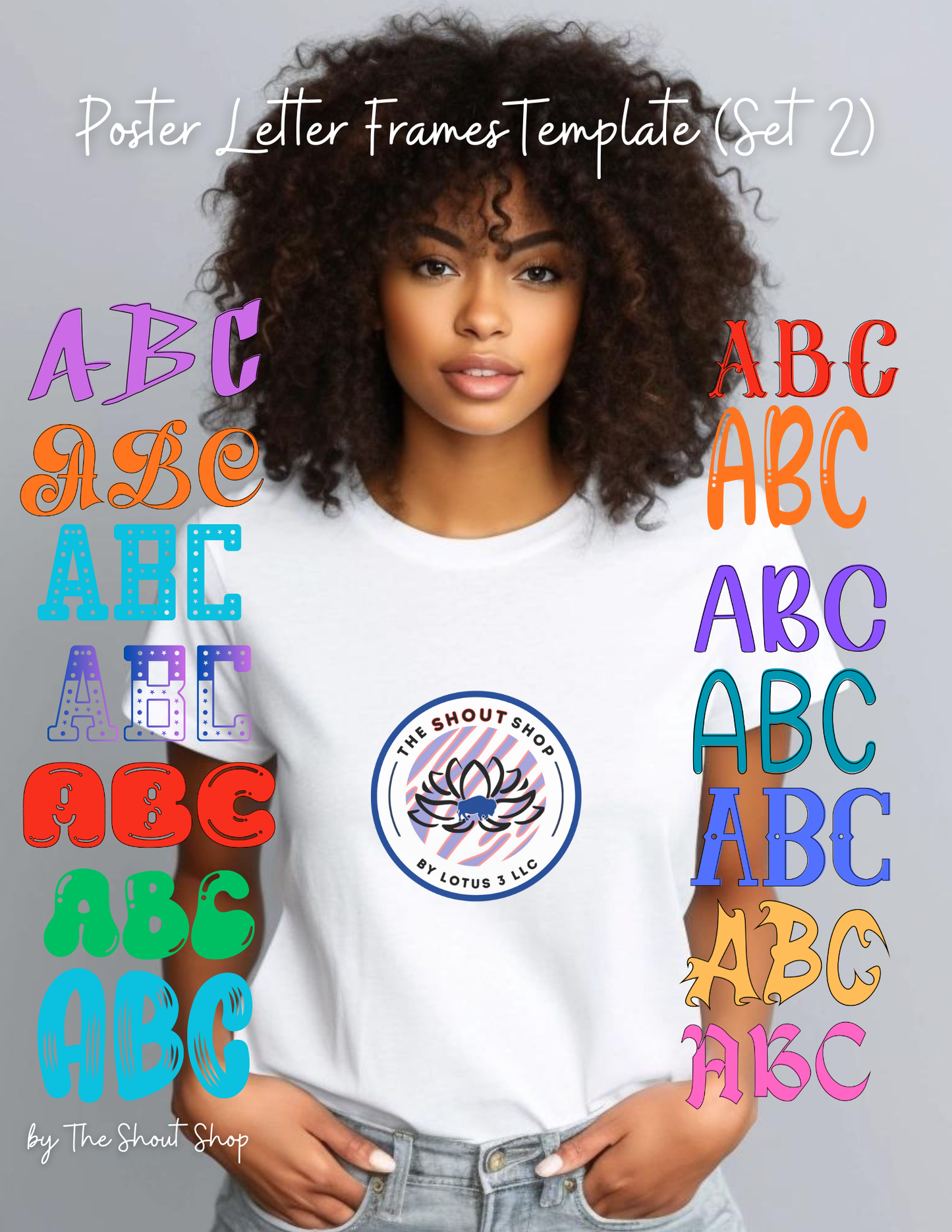 Poster Font Canva Template Collection (Set #2)