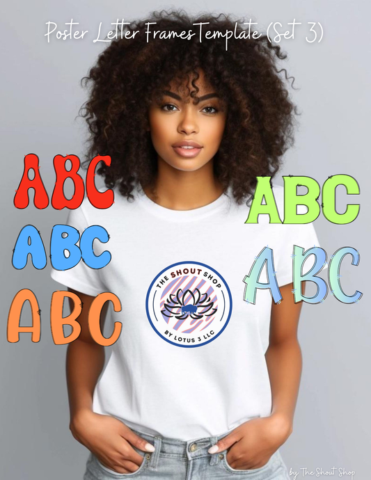 Poster Font Canva Template Collection (Set #3)