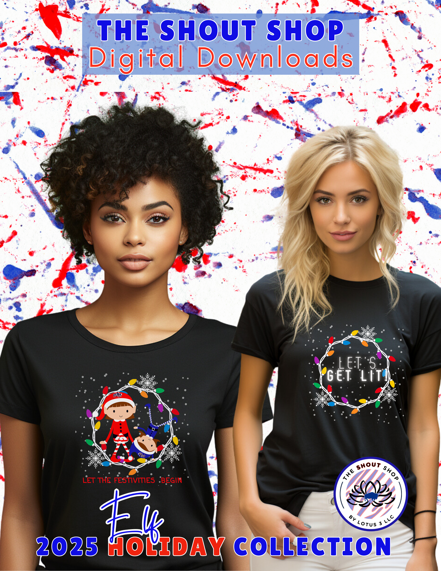 Buffalo Sports Digital Downloads 2025  HOLIDAY ELF COLLECTION: BUFFALO THEMED HOLIDAY DIGITAL DOWNLOAD FILES THAT COME IN PNG FORMAT