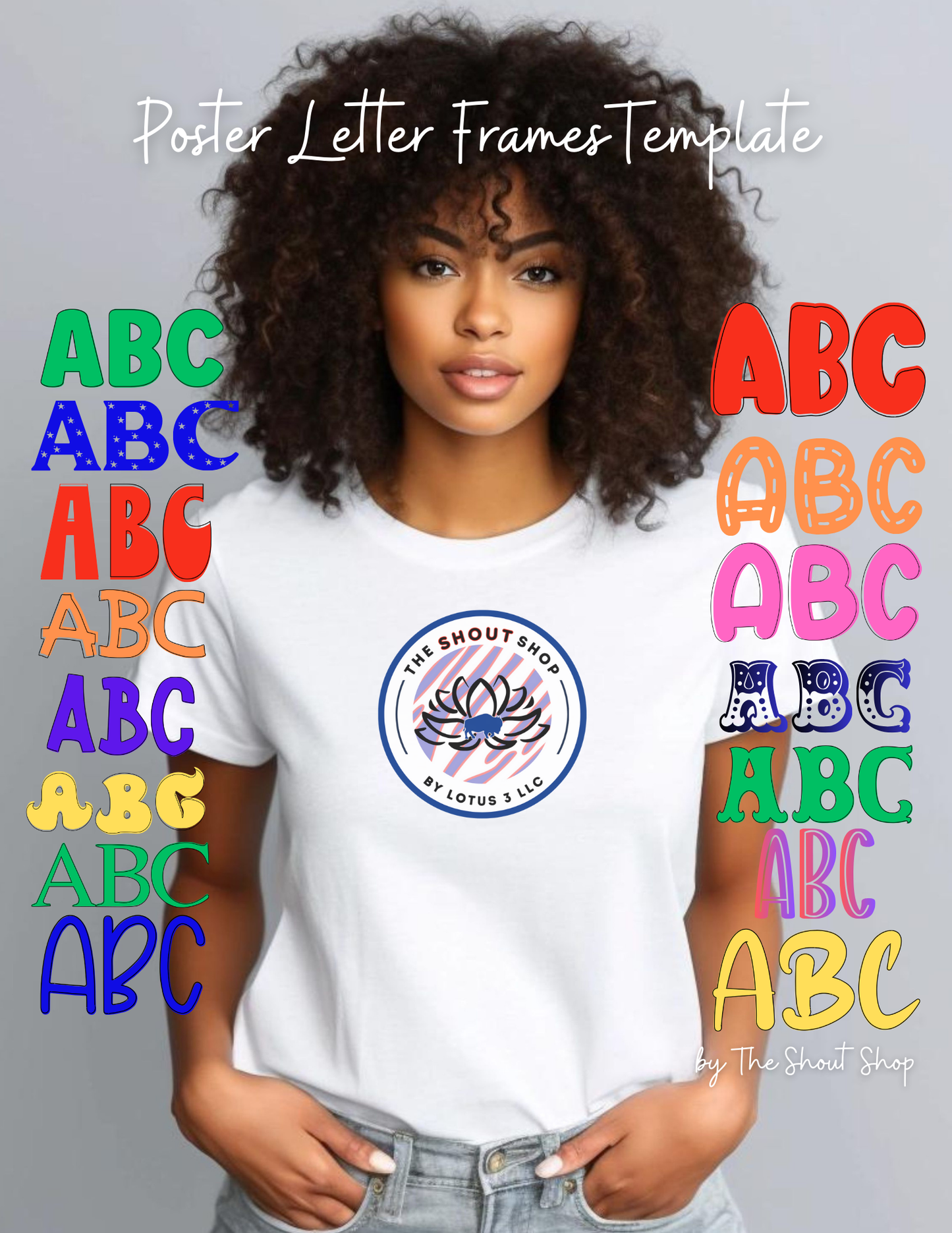 Poster Font Canva Template Collection